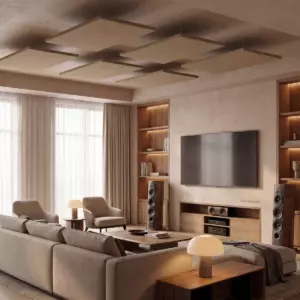 Акустическая панель для потолка CLOUD-A-SLIM Beige (104x64x3)