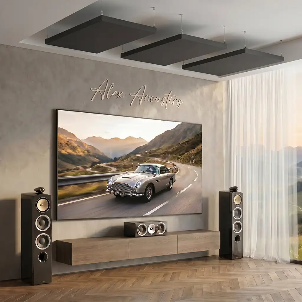 Alex Acoustics — Cloud-A (Graphite Black, 1040x640x50)