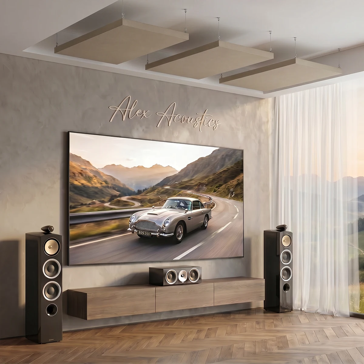 Alex Acoustics — Cloud-A (Sand Beige, 1040x640x50)