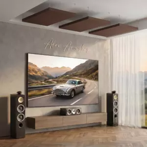 Alex Acoustics — Cloud-A (Chocolate Brown, 1040x640x50)