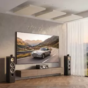 Alex Acoustics — Cloud-A (Ivory White, 1040x640x50)