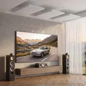 Alex Acoustics — Cloud-A (Arctic White, 1040x640x50)