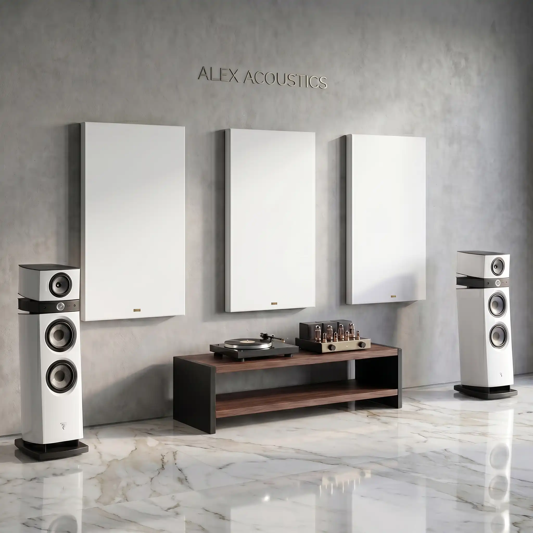 Alex Acoustics - Delta-7 (Arctic White)