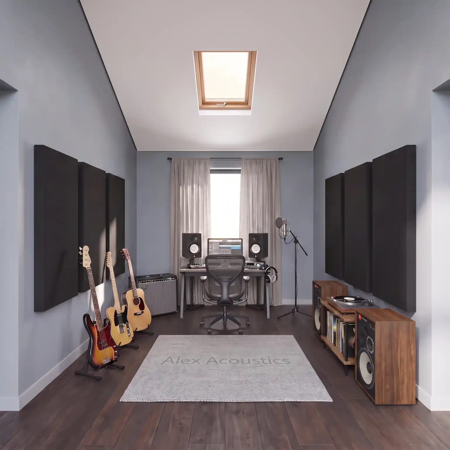 Комплект для акустической обработки помещения Alex Acoustics — Studio Set 1