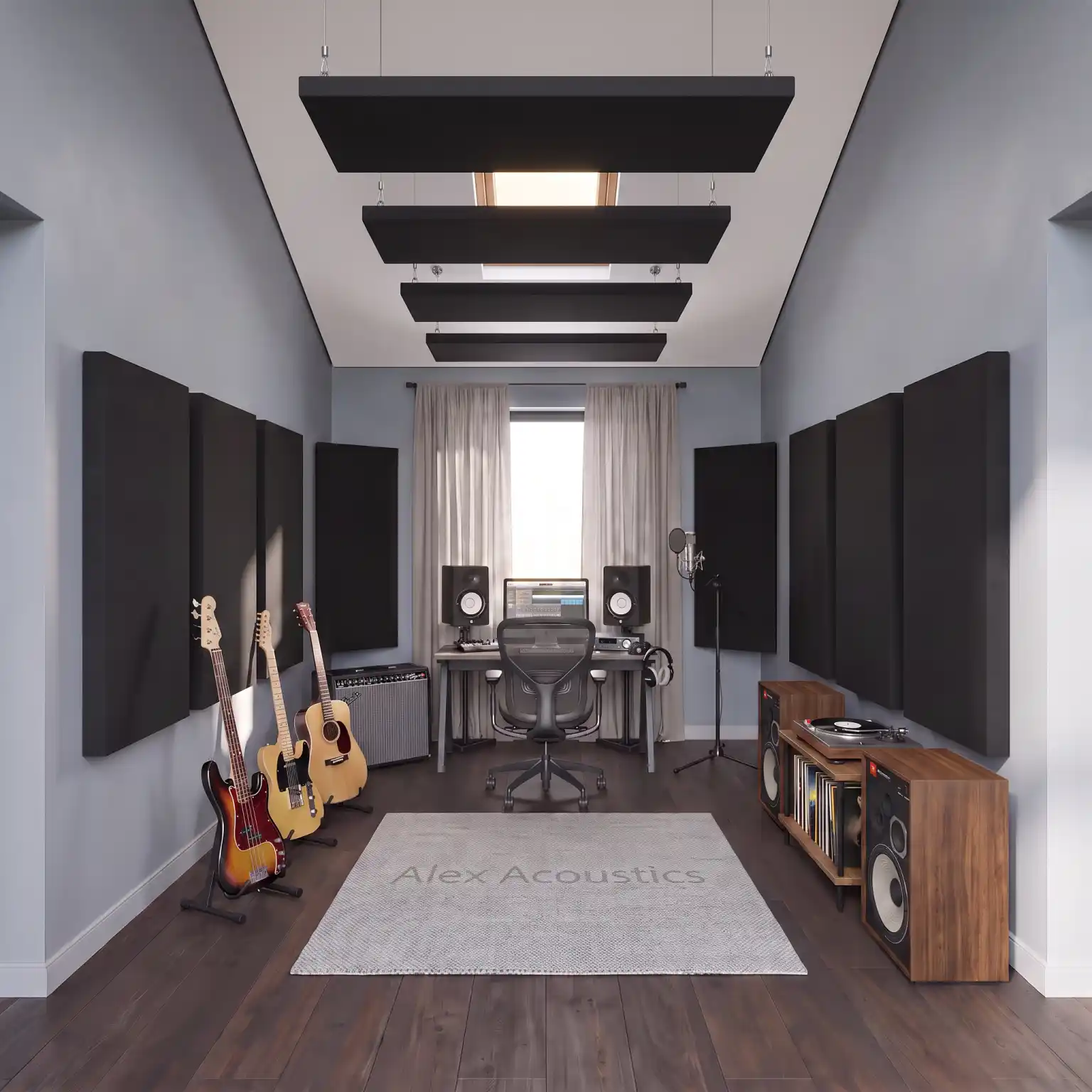Комплект для акустической обработки помещения Alex Acoustics — Studio Set 3